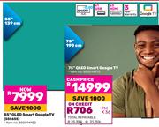 TCL 139cm (55") QLED Smart Google TV 55C655