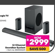 Skyworth 5.1 Channel Soundbar System