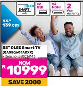 Samsung 139cm (55") QLED Smart TV QA55Q60DAKXX