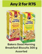 Bakers Good Morning Breakfast Biscuits Assorted-For 2 x 300g