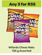Willards Cheas Nkas Assorted-For 3 x 135g