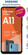 Samsung Galaxy A11 Smartphone-On Red Flexi 125 (24 Month)