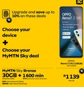 Oppo Reno7 Z 5G (128GB) + My MTN Sky Bronze Deal