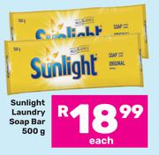 Sunlight Laundry Soap Bar-500g Each
