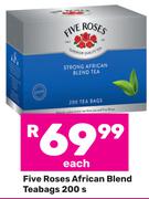 Five Roses African Blend Teabags-200's Pack
