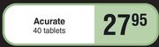 Acurate 40 Tablets