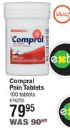 Compral Pain Tablets 100 Tablets