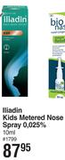 Iliadin Kids Metered Nose Spray 0.025%-10ml