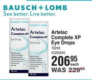 Bausch + Lomb Artelac Complete XP Eye Drops-10ml Each