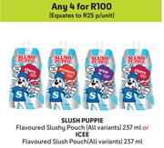 Slush Puppie Flavoured Slushy Pouch(All Variants) 237ml-For Any 4