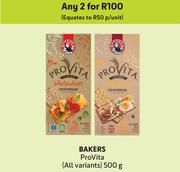 Bakers ProVita (All Variants)-For Any 2 x 500g