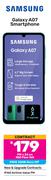 Samsung Galaxy A07 Smartphone-On Red Flexi 160