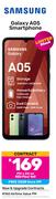 Samsung A05 Smartphone-On Red Flexi 160