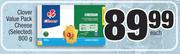 Clover Value Pack Cheese (Selected)-800g Each