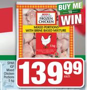 Spar IQF Mixed Chicken Portions-5Kg Each