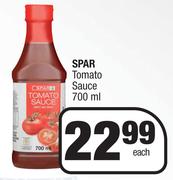 Spar Tomato Sauce-700ml Each