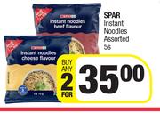 Spar Instant Noodles Assorted-For 2 x 5s