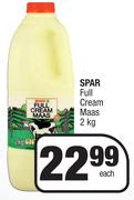 Spar Full Cream Maas-2Kg Each