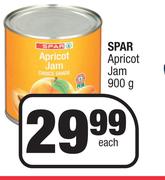 Spar Apricot Jam-900g Each