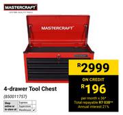 Mastercraft 4 Drawer Tool Chest