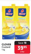 Clover Custard-For 2 x 1Kg