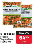 Sure Fresh Frozen Vegetables-For 2 x 1Kg