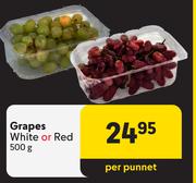 Grapes White Or Red-500g Per Punnet