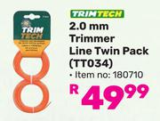 Trimtech 2.0mm Trimmer Line Twin Pack TT034