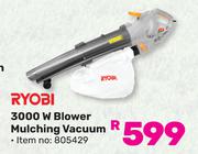 Ryobi 3000W Blower Mulching Vacuum
