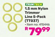 Trimtech 1.5mm Nylon Trimmer Line 5 Pack TT037