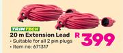 Trimtech 20m Extension Lead