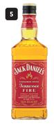 Jack Daniel's Fine Whisky With Cinnamon Liqueur-750ml