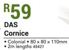 DAS Cornice Colonial-80 x 80 x 110mm