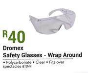 Dromex Safety Glasses Wrap Around