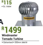 Windmaster Tornado Turbine Galvanised-350mm