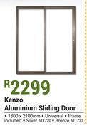 Kenzo Aluminium Sliding Door-1800 x 2100mm