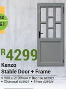 Kenzo Stable Door + Frame-900 x 2100mm