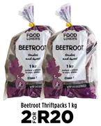 Beetroot Thriftpacks-For 2 x 1kg