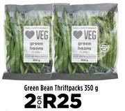 Green Bean Thriftpacks-For 2 x 350g