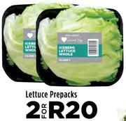 Lettuce Prepacks-For 2