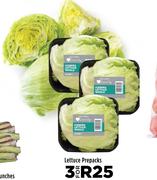 Lettuce Prepacks-For 3