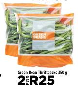 Green Bean Thriftpacks-For 2 x 350g