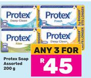 Protex Soap Assorted-For 3 x 200g