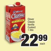 Clover Classic Vanilla Custard-1Ltr