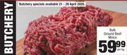 Bulk Ground Beef Mince-Per Kg
