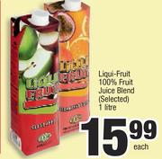 Liqui-Fruit 100% Fruit Juice Blend (Selected)-1Ltr Each