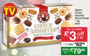 Bakes Choice Assorted Biscuit Range-1Kg Each