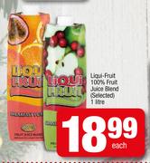 Liqui Fruit 100% Fruit Juice Blend(Selected)-1L Each