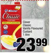 Clover Classic Vanilla Flavoured Custard-1L
