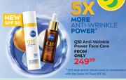 Nivea Q10 Anti Wrinkle Power Face Care Products-Each